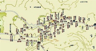 古代丝绸之路路线图.